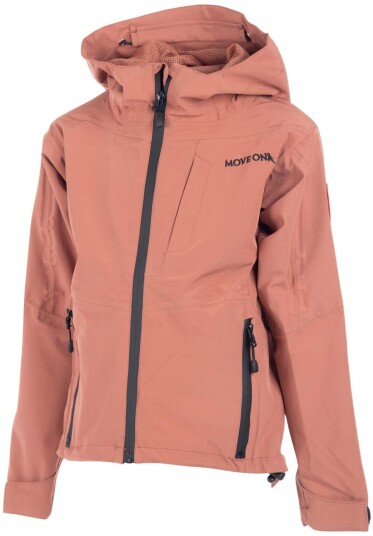 MoveOn  Lyngen Skalljakke Kids Cedar Wood   Cedar Wood 140/146 10 år