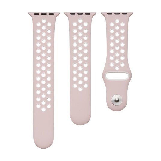 TRIACLE SPORT-REM APPLE WATCH 38/40/41 MM ROSA/HVIT