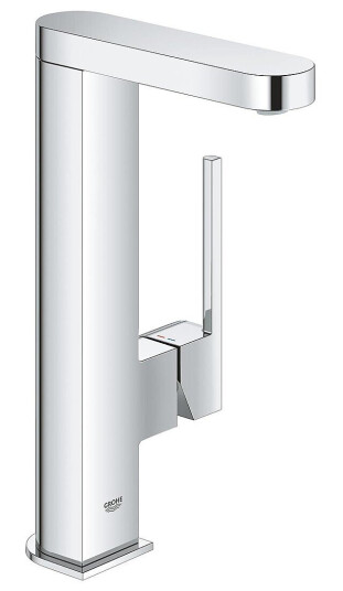 Grohe Plus servantbatteri Med push-open og svingbar tut, Krom