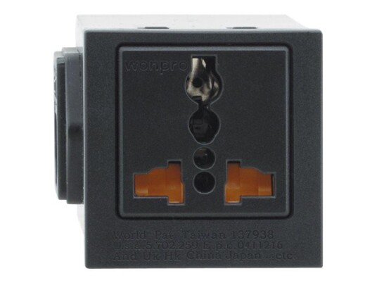 KRAMER TS-201DE - påknipsbar mulighetsmodulfrontplate