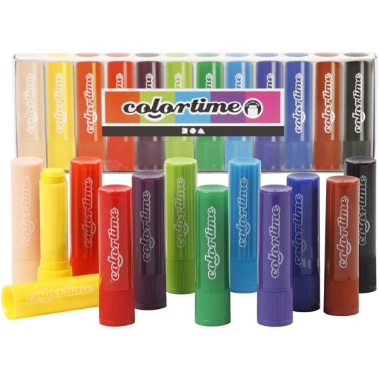 Colortime Skru fargestifter 12-set