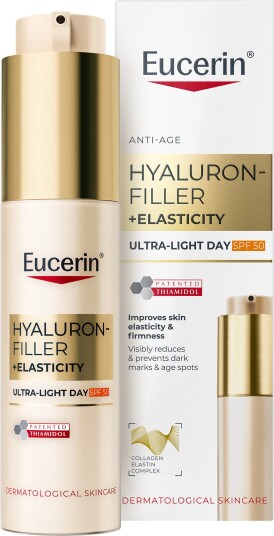 Eucerin Hyaluron Filler + Elasticity Ultra-Light Day SPF50 dagkrem 50 ml