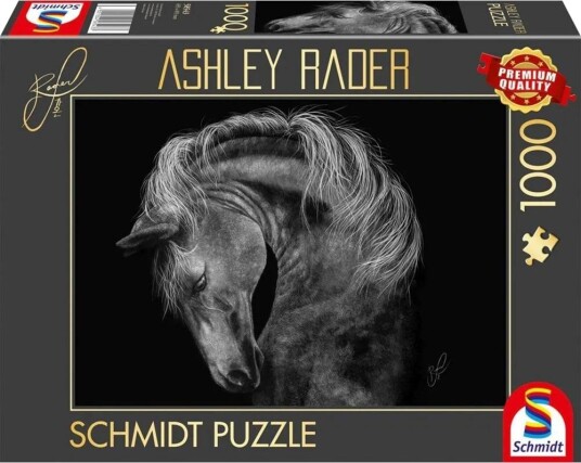 Schmidt Spiele Puslespill 1000 Brikker Ashley Rader: Horse In The Sign Of Strength Schmidt Spiele Puslespill 1000 Brikker Ashley Rader: Horse In The Sign Of Strength