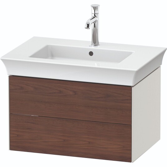 Duravit White Tulip Servantskap 2 skuf. 68,4x45,8x41 cm Valnøtt/Nordisk Hvit