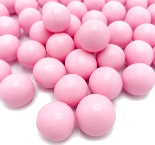 Happy Sprinkles Sjokoladekuler Rosa Xxl 130g | Slikkepott.No