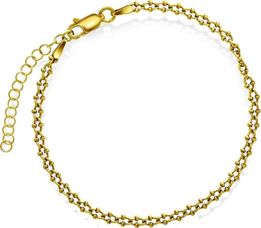 Pan Jewelry Armbånd i 925 forgylt sølv