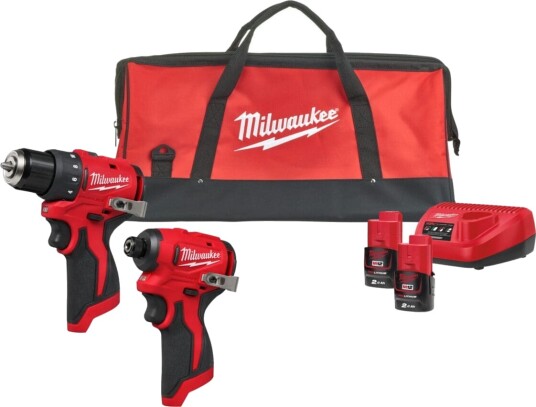 Milwaukee Kombosett M12 BLPP2D 202B Milwaukee Kombosett M12 BLPP2D 202B