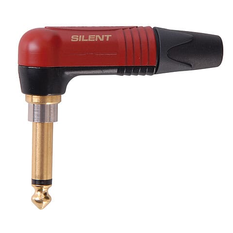 Neutrik Plugg Silent jack 2P Vinkel blister