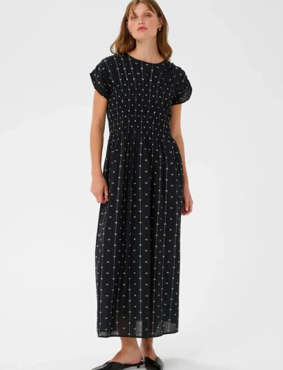 Soaked in Luxury Slamelie Dress Black M