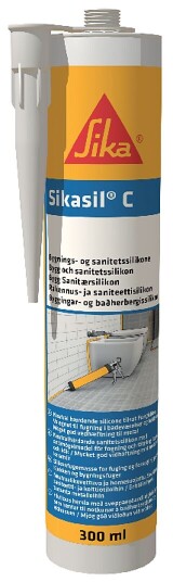 Sikasil C Fugemasse Mellomgrå 300ml