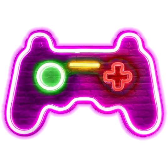 MECHARITE Controller LED Neon Skilt Pink