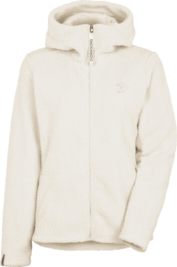 Didriksons Women's Anniken Full Zip 2 36 , Shell White