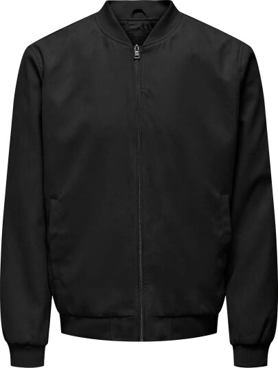 ONLY & SONS Onslucas Fake Suede Bomber Otw Noos   Black   S