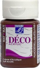 LB Hobby Deco Soft Akryl 50 ml Varm Sjokolade 116