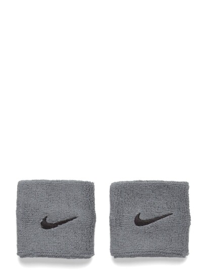 NIKE Equipment Nike Swoosh Classic Wristbands 2Pk Grey ONE SIZE NIKE Equipment Nike Swoosh Classic Wristbands 2Pk Grey ONE SIZE