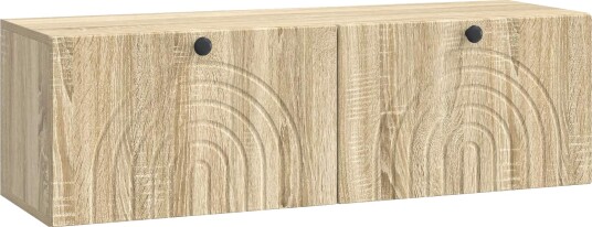 Vegghengt TV skap Sonoma eik 98 x 31 x 30 cm Konstruert tre Vegghengt TV skap Sonoma eik 98 x 31 x 30 cm Konstruert tre