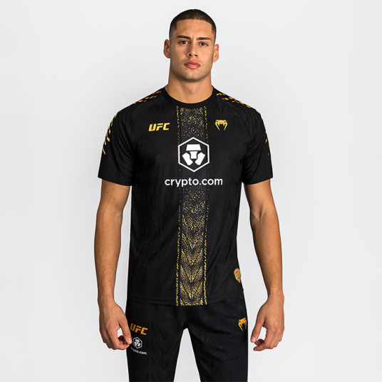Venum UFC Zenith by Venum Fight Night Trøye Jersey Svart Gull Black XL
