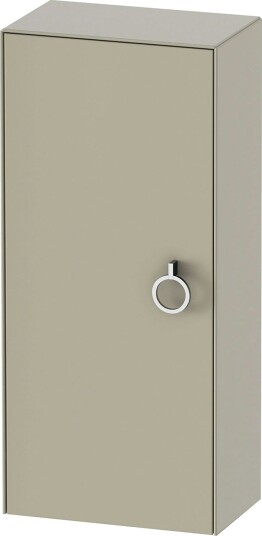 Duravit White Tulip Halvhøyskap 40x24x88 cm Taupe Matt