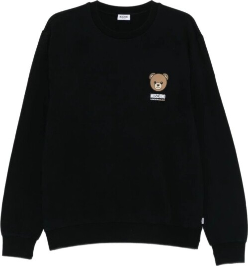 Moschino Herre Gensere & Hettegensere Svart M,