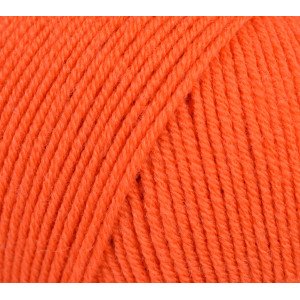 Infinity Hearts Baby Merino Garn Unicolor 19 Mørk Oransje