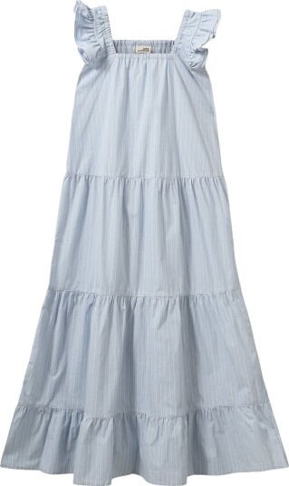 Sofie Schnoor Kjole MauraSY Light Blue Striped Sofie Schnoor 14 år 164 Kjole Blå