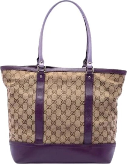 Gucci Vintage Dame Pre owned Lilla ONE SIZE, Gucci Vintage Dame Pre owned Lilla ONE SIZE,