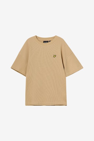 Lyle & Scott T skjorte Waffle Beige Lyle & Scott T skjorte Waffle Beige
