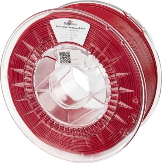 Spectrum FlameGuard ASA 275 Filament 1.75 mm 1000 g Bloody Red 81567