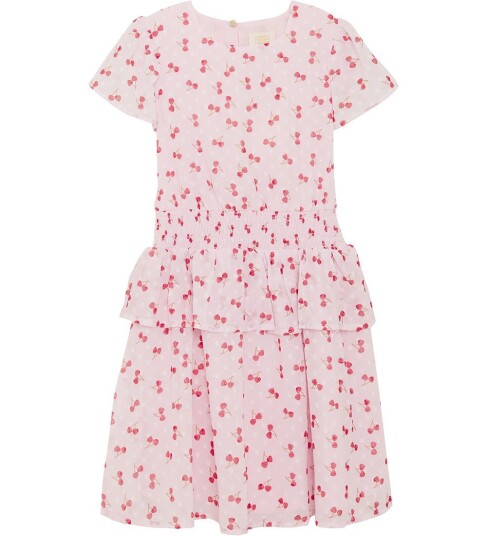 Creamie Dress Crepe Dobby Pink 104