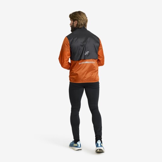 Revolutionrace Jakker Vindjakker Unit Light Windbreaker Herre Hawaiian Sunset/Anthracite 3XL Revolutionrace Jakker Vindjakker Unit Light Windbreaker Herre Hawaiian Sunset/Anthracite 3XL