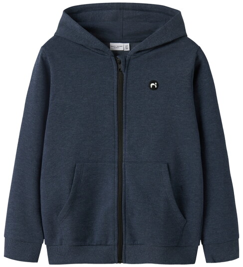 Name It Dark Sapphire Nkmvimo Ls Sweat Card Bru Noos 122-128