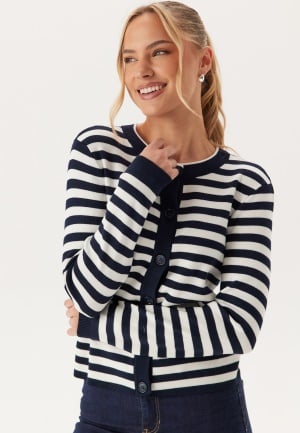 Object Collectors Item Objester Sli L/S KNIT CARDIGAN Sky Captain Stripes:cloud Danc XS Object Collectors Item Objester Sli L/S KNIT CARDIGAN Sky Captain Stripes:cloud Danc XS