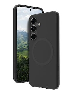 Dbramante1928 Greenland Pro Qi2 Deksel til Samsung Galaxy S25 - Nattsvart