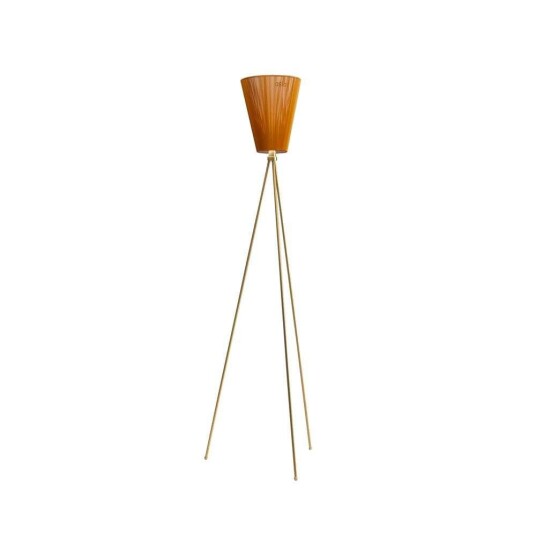Northern - Oslo Wood Gulvlampe Gull/Caramel