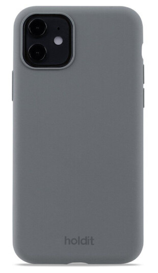 Holdit iPhone 11 Soft Touch Silikon Deksel - Space Gray