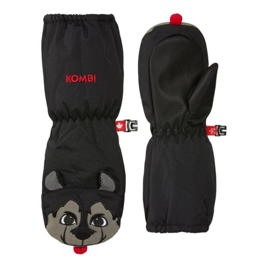 Kombi Kids' Animal Family Mittens M, Willy The Wolf Kombi Kids' Animal Family Mittens M, Willy The Wolf