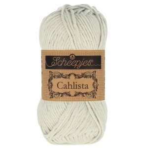 Scheepjes Cahlista Garn Unicolor 172 Light Silver Scheepjes Cahlista Garn Unicolor 172 Light Silver