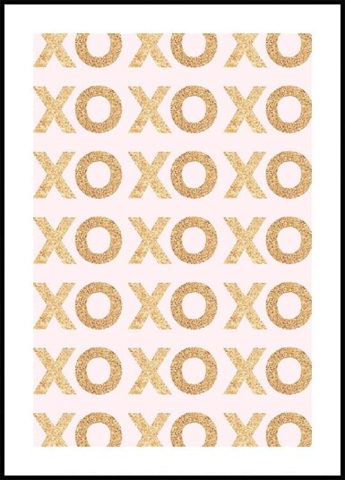 XOXO Plakat Plakat / 100x150cm