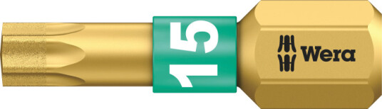 Wera 867/1 Torx T15 Diamant Bit med BDC 25mm for Elektroverktøy