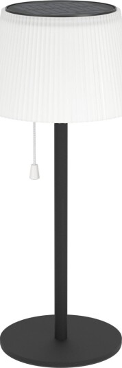 Eglo Scordiano Solcelle Bordlampe M/ Ledningsnet. Sort/Hvit Eglo Scordiano Solcelle Bordlampe M/ Ledningsnet. Sort/Hvit