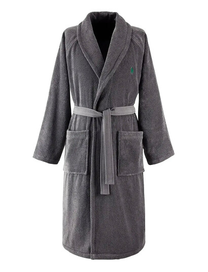 Ralph Lauren Home Poloplay Bath Robe Grey XXL Ralph Lauren Home Poloplay Bath Robe Grey XXL