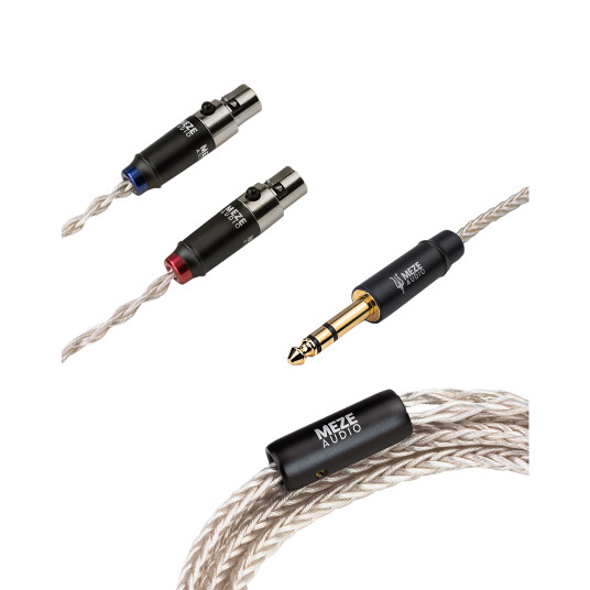 Meze 2x Mini-Xlr 63 Kabel Sølvbelagt Pcuhd- 25 Meter