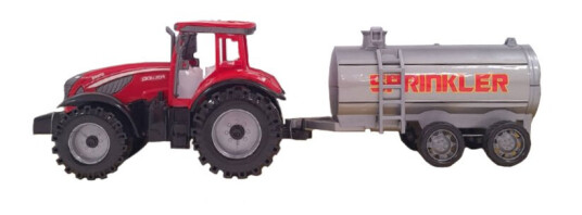Traktor m/ tank Rød Traktor m/ tank Rød