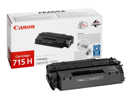Canon Toner Svart 715h 7k - Lbp3370/3310 Canon Toner Svart 715h 7k - Lbp3370/3310