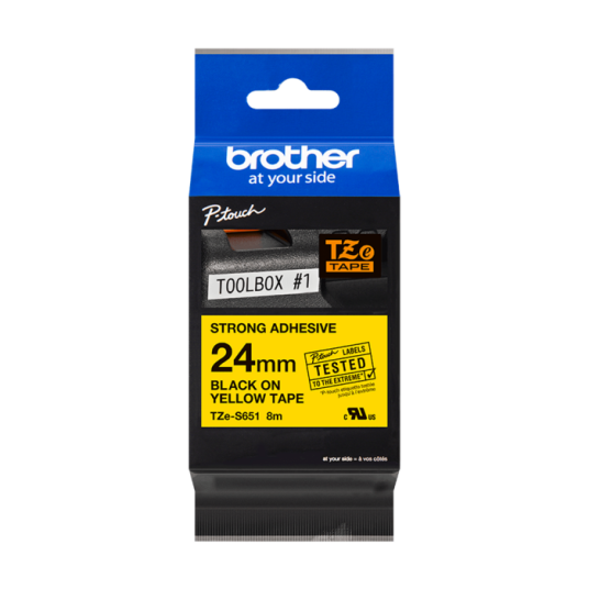 BROTHER TZES651 ETIKETTLAGINGSBÅND TZ BROTHER TZES651 ETIKETTLAGINGSBÅND TZ