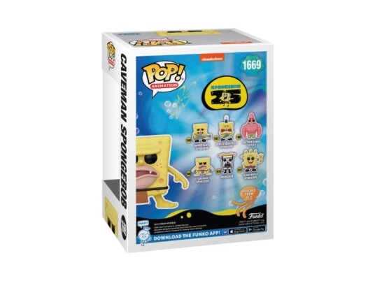 Funko Pop! Vinilinė Figūrėlė: Kempiniukas Plačiakelnis Urvinis Kempiniukas 9 Cm