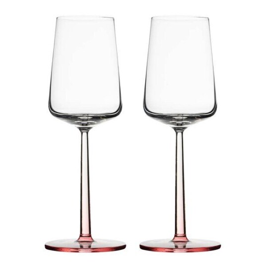 iittala Essence hvitvinsglass 33 cl 2 stk rose iittala Essence hvitvinsglass 33 cl 2 stk rose
