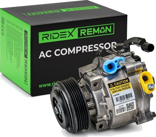 RIDEX REMAN 447K0245R AC-kompressor RIDEX REMAN 447K0245R AC-kompressor