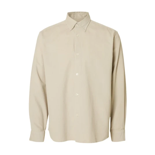 Selected Homme Herre Skjorter Beige M, Selected Homme Herre Skjorter Beige M,