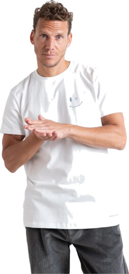 Clean Cut Copenhagen Patrick Organic Tee   White   L